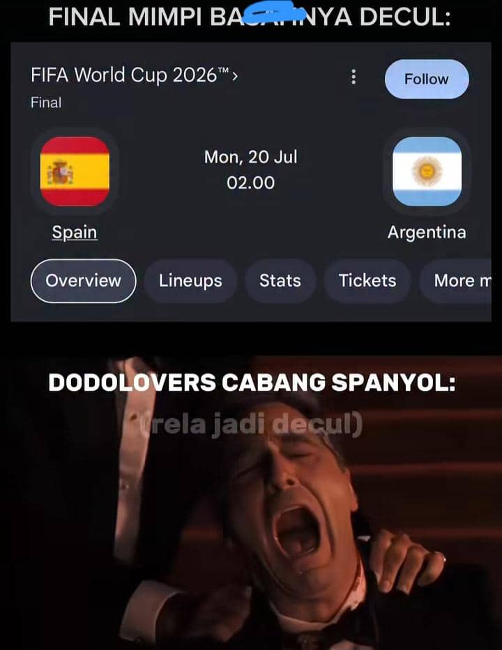 meme Piala Dunia 2026
