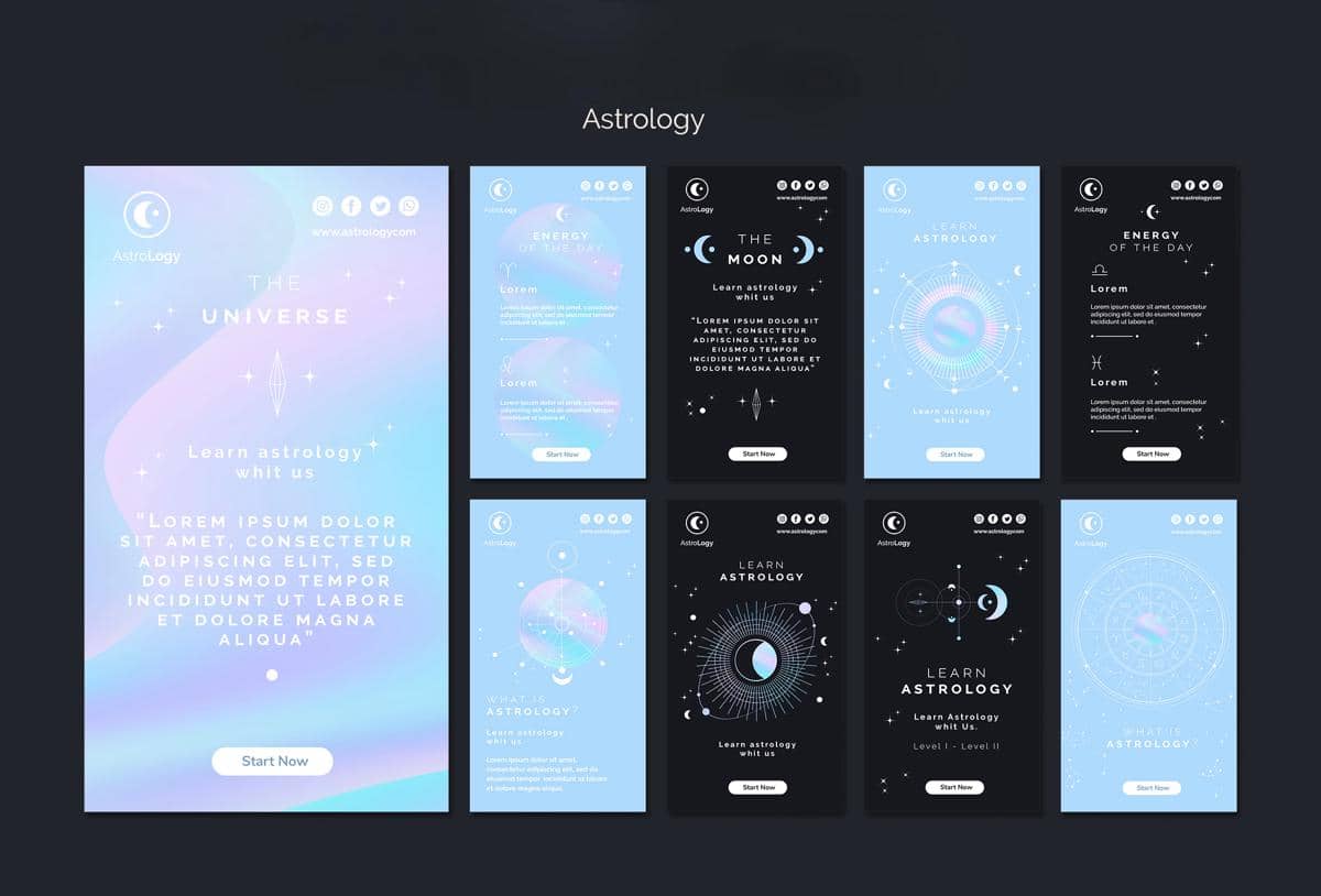 ilustrasi mood tracker by astrology