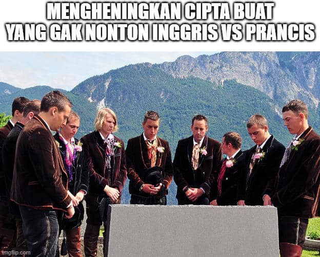 meme pertandingan Inggris vs Prancis hujan gol (x.com/footyhumour)