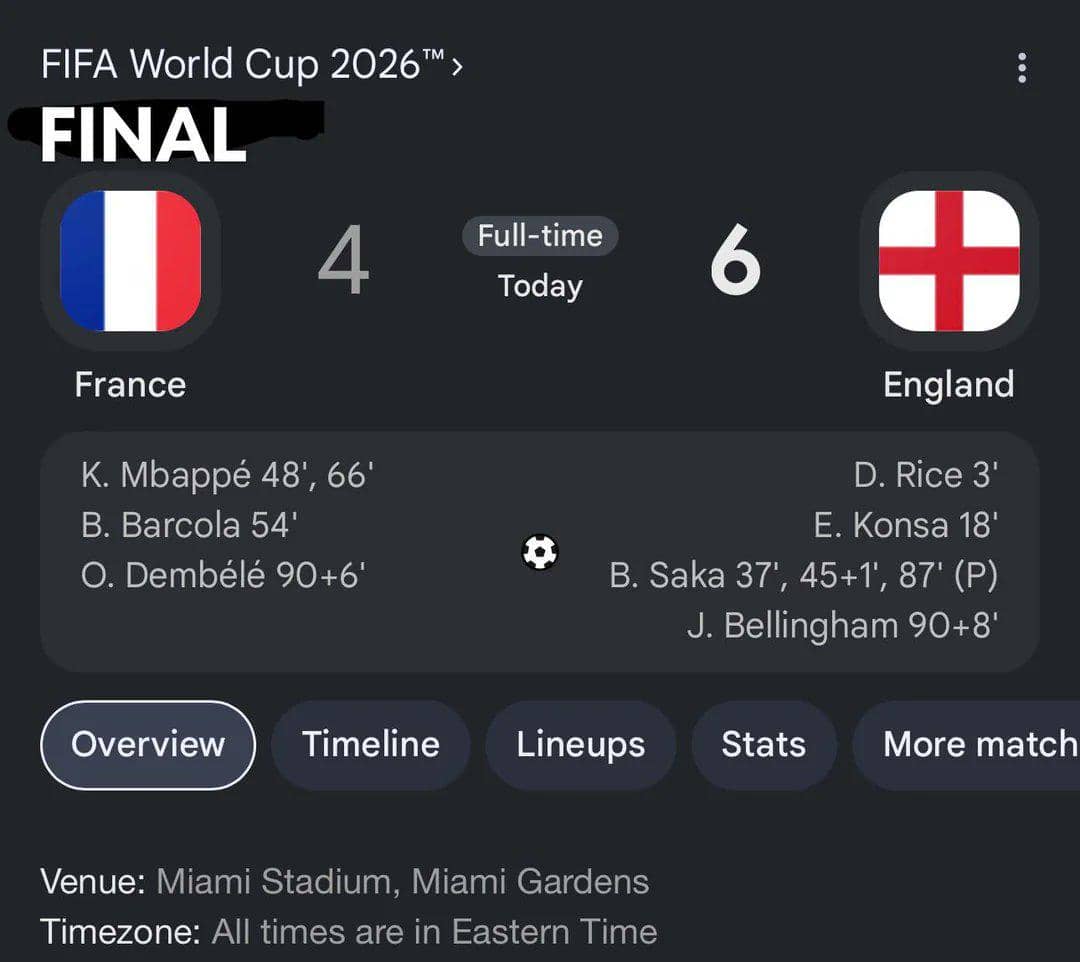 meme pertandingan Inggris vs Prancis hujan gol (x.com/trollfootball2)