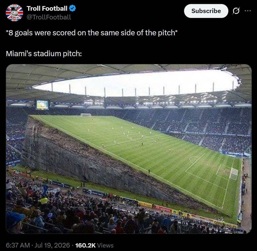 meme pertandingan Inggris vs Prancis hujan gol (x.com/trollfootball)
