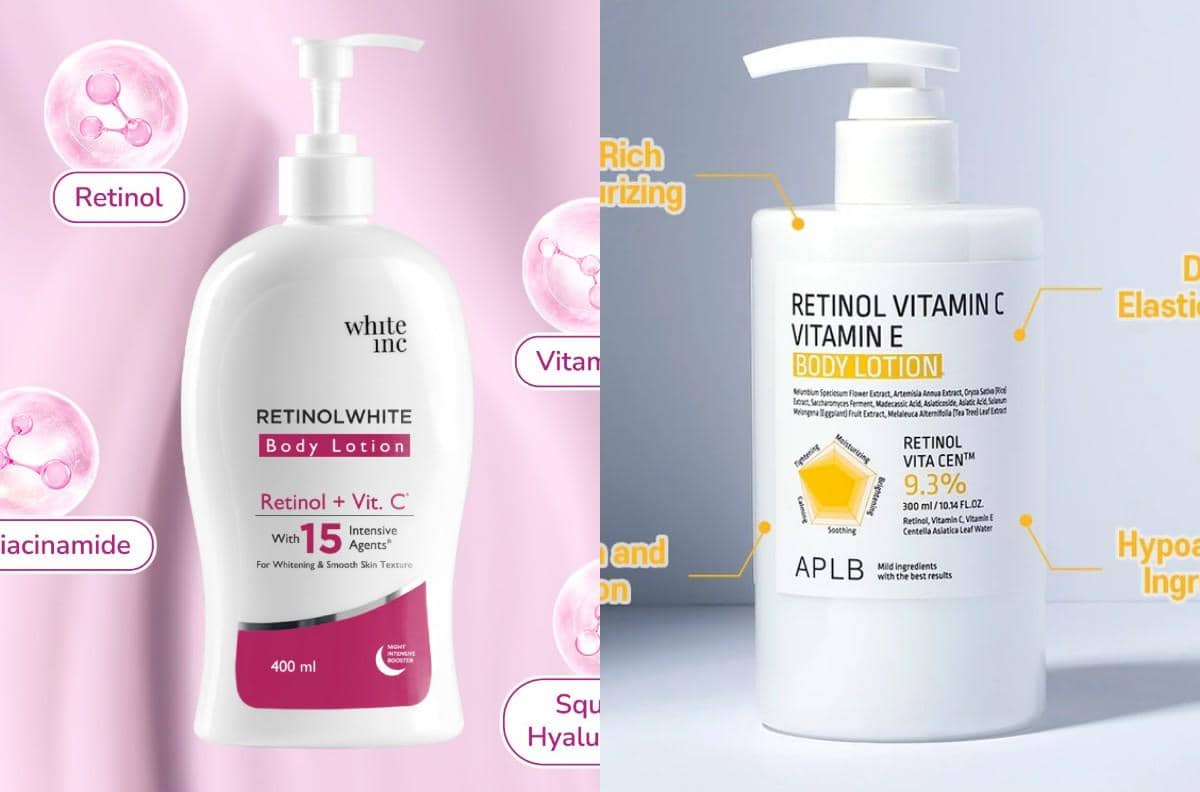 4 Rekomendasi Body Lotion Mengandung Retinol, Sudah Coba?