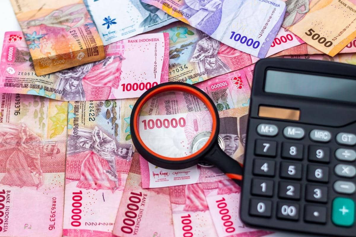 ilustrasi mata uang rupiah