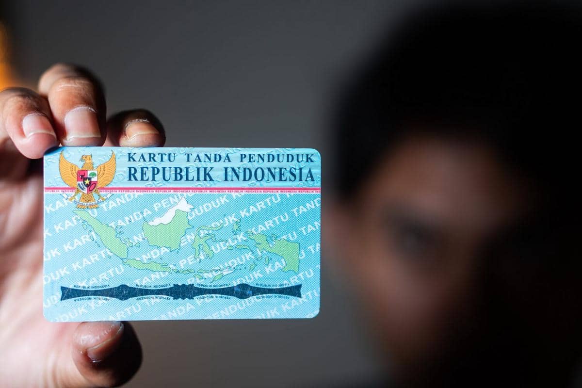 ilustrasi KTP Indonesia