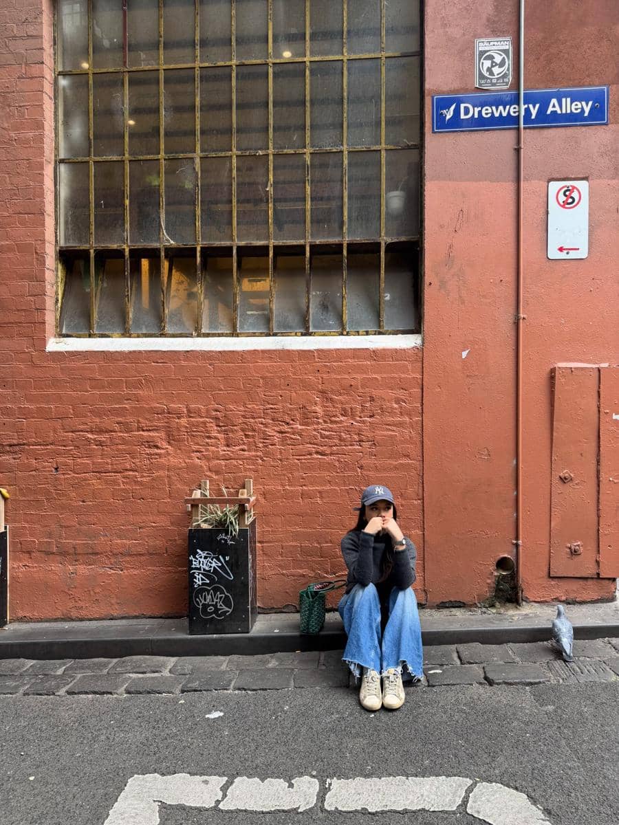 Neona Ayu menikmati liburan musim dingin di Melbourne