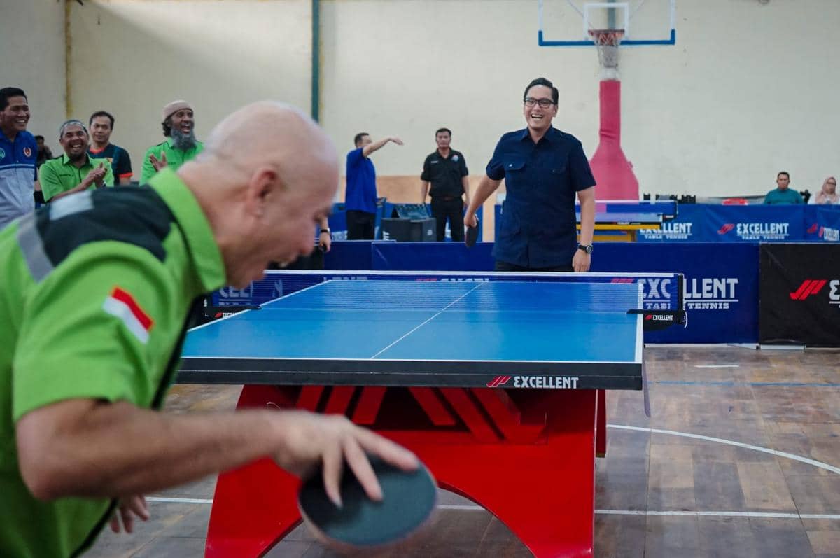 Rico Waas Sebut Tenis Meja Tetap Eksis di Tengah Tren Olahraga Baru