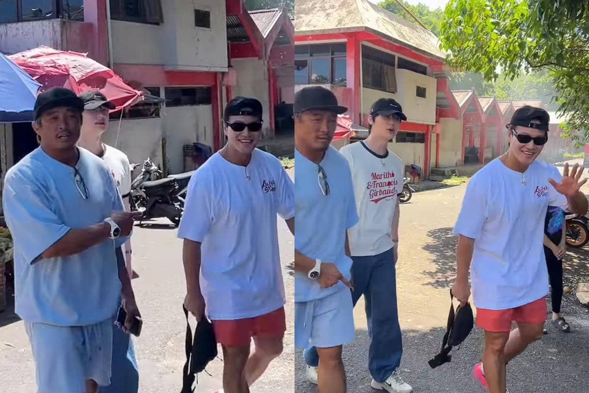 Momen Kim Jong Kook, Ahn Jae Hyun, Choo Sung Hoon Syuting di Manado
