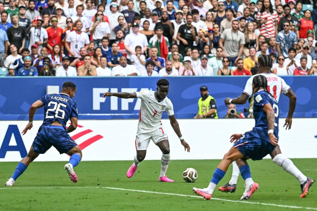 Bukayo Saka Hadirkan Gol Ketiga Inggris ke Gawang Prancis