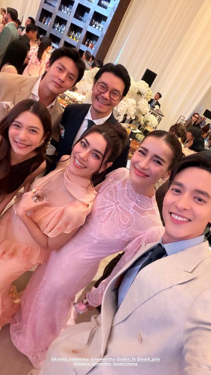 Artis di pernikahan Yaya Urassaya dan Nadech Kugimiya