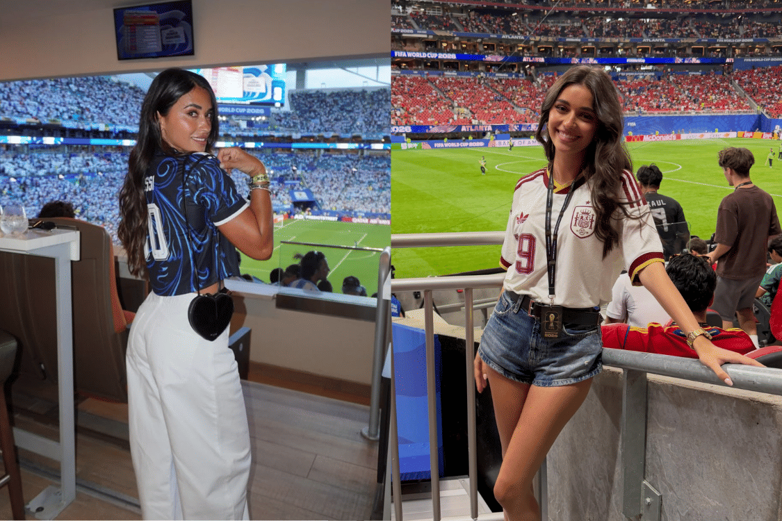 5 Adu Gaya Antonela vs Ines, WAGs Argentina dan Spanyol