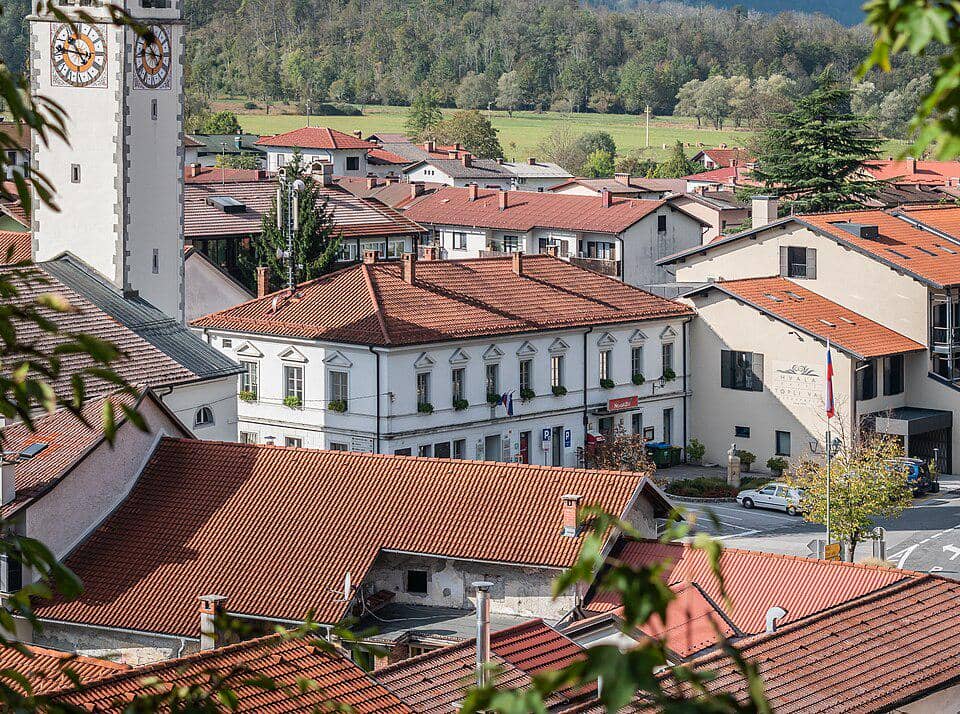 Kota Kobarid di Slovenia