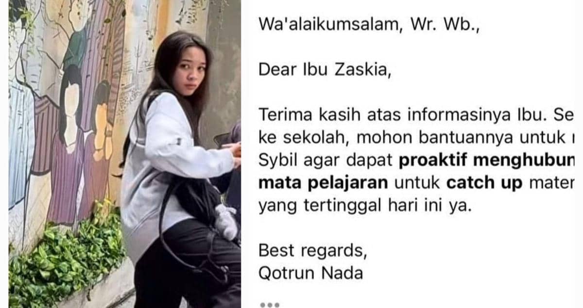Zaskia Mecca Bantu Anak Izin Sekolah Usai Nonton Final Piala Dunia 2026