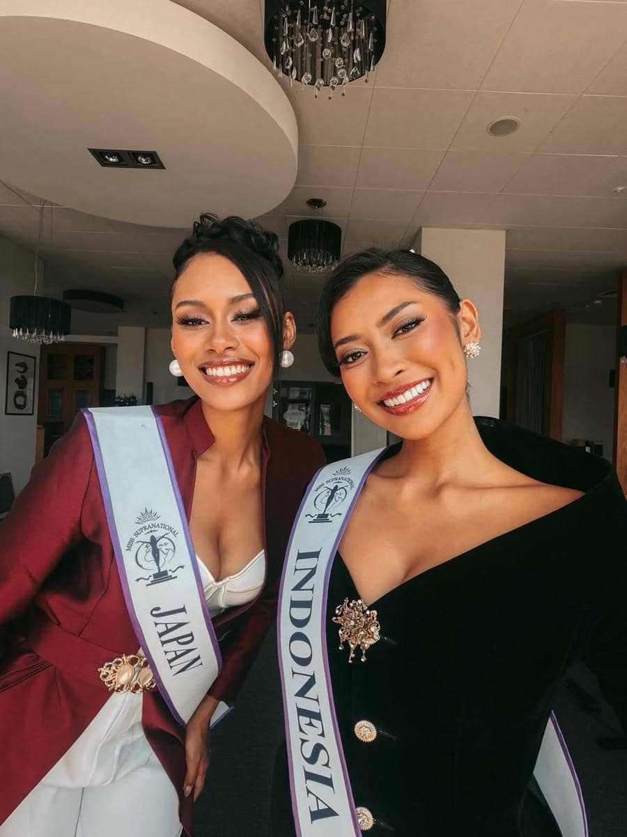 Potret Agnes Rahajeng di Sesi Interview Miss Supranational 2026