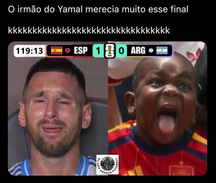 8 Meme Keyne, Adik Lamine Yamal yang Ekspresif Nonton Piala Dunia 2026