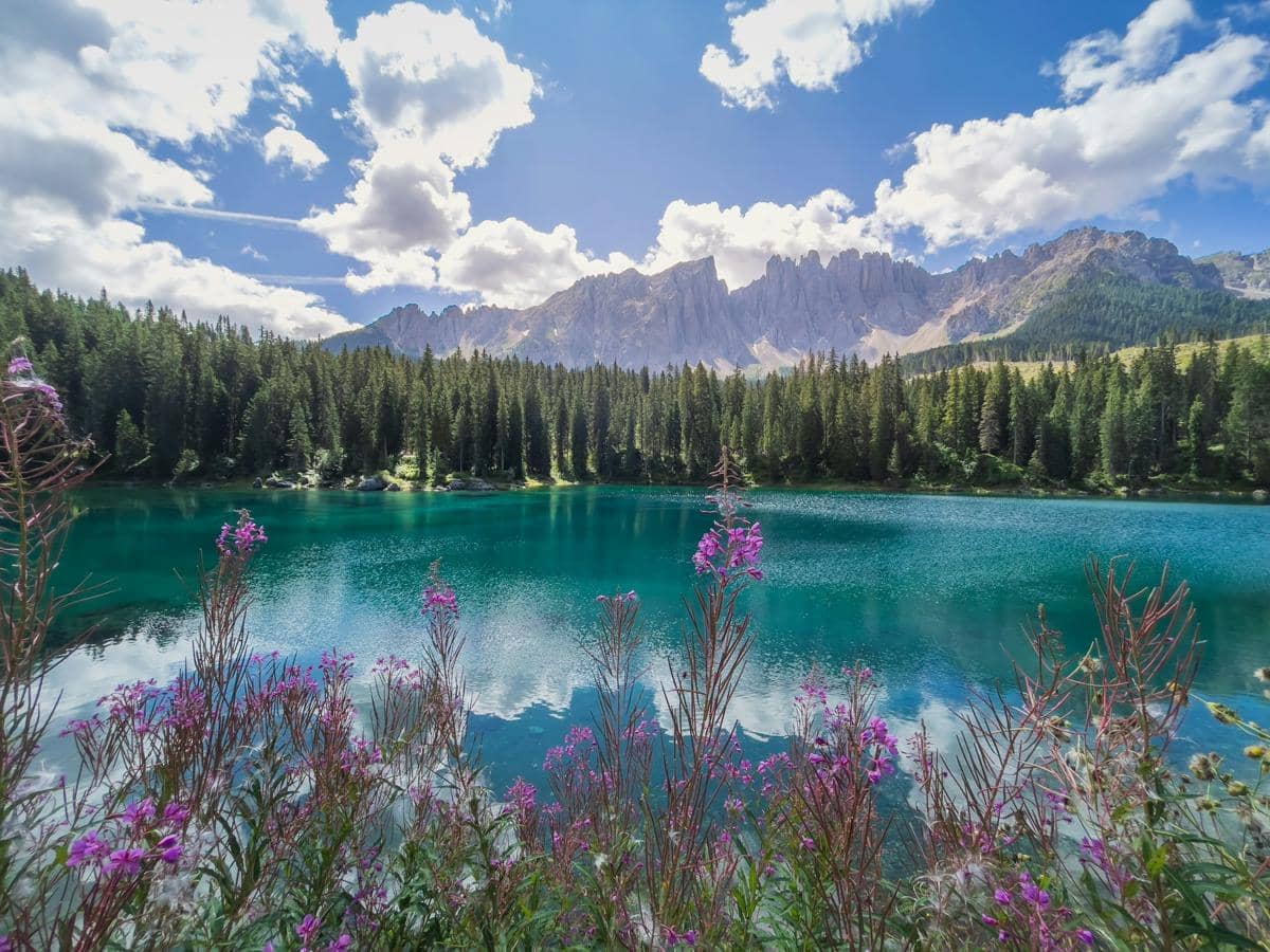 potret Lago di Carezza