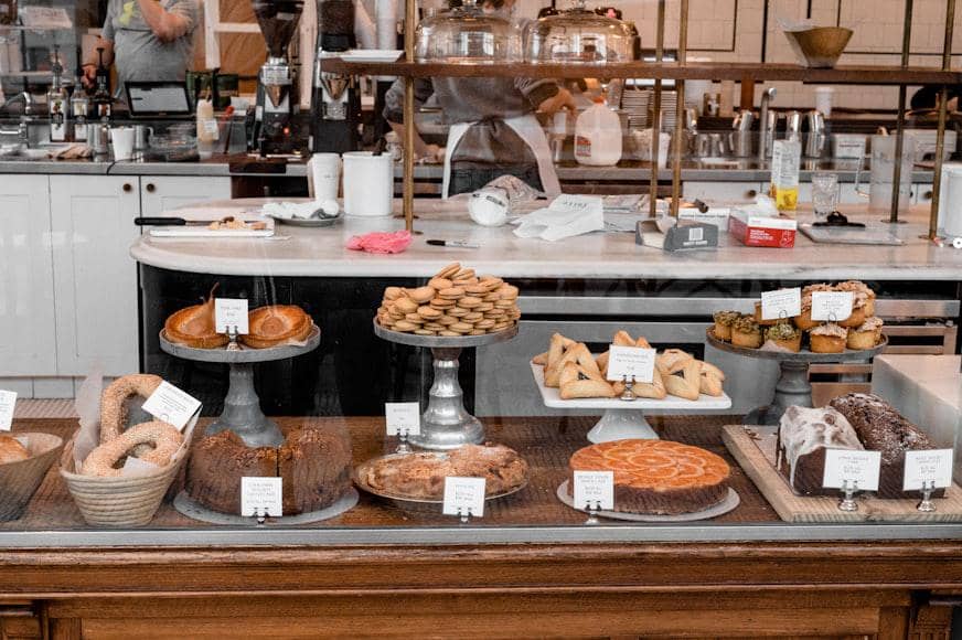 ilustrasi bakery cafe