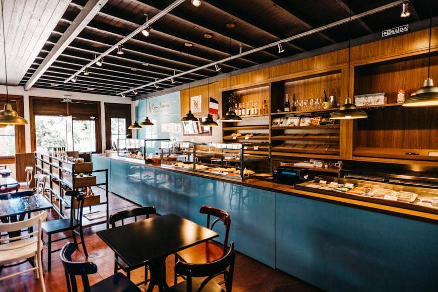 ilustrasi bakery cafe