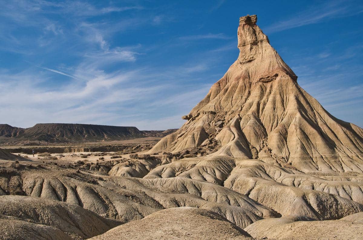 potret gurun Bardenas Reales