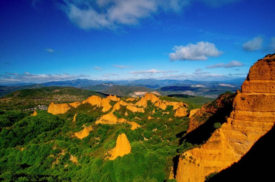 potret wilayah Las Médulas