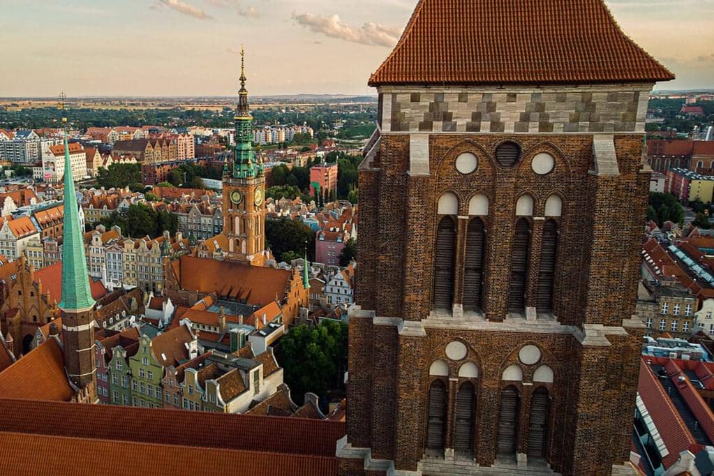 Basilika Santa Maria, Kota Gdansk, Polandia