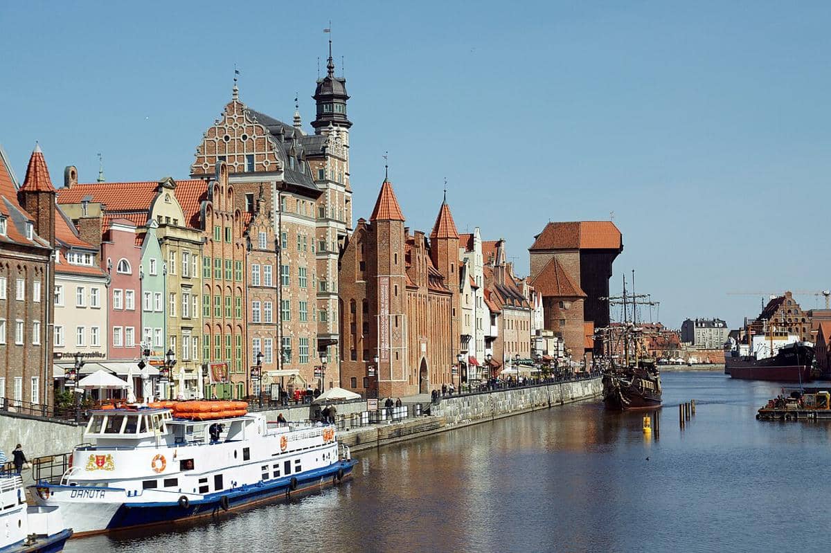 Kota Gdansk, Polandia