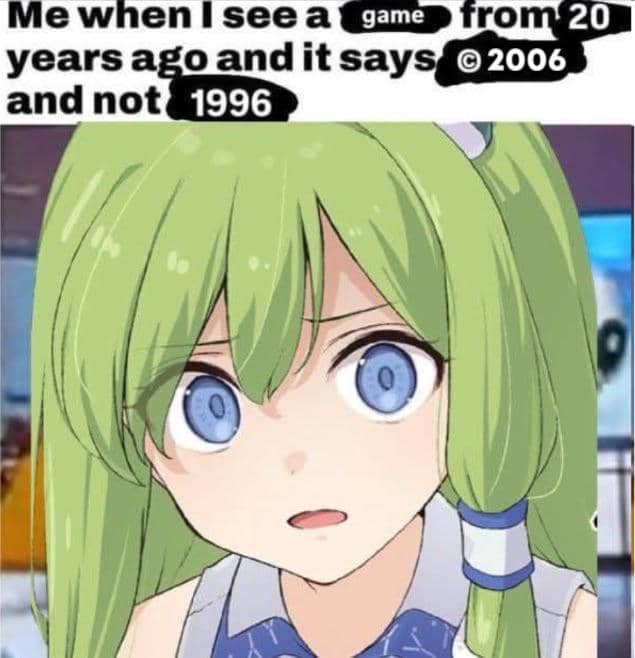 meme anime tentang merasa semakin tua