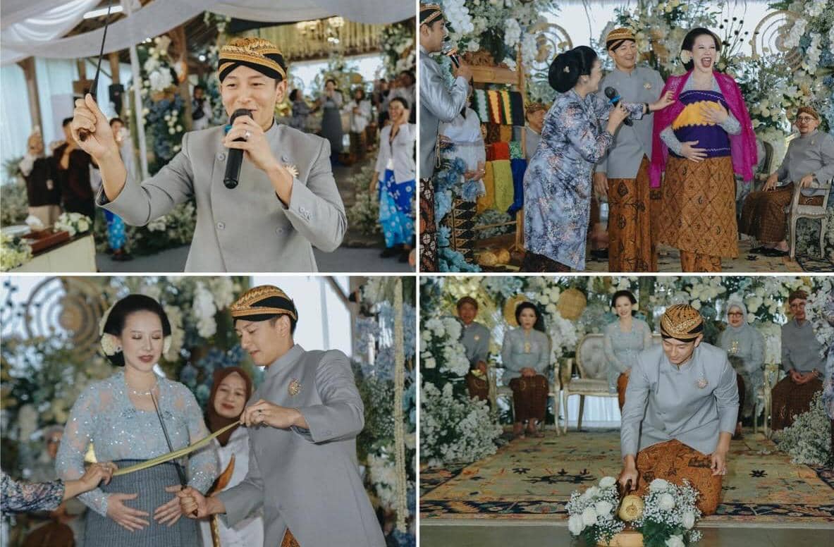 Mitoni 7 Bulan Kehamilan Istri Rio Haryanto (instagram.com/bridedepth)