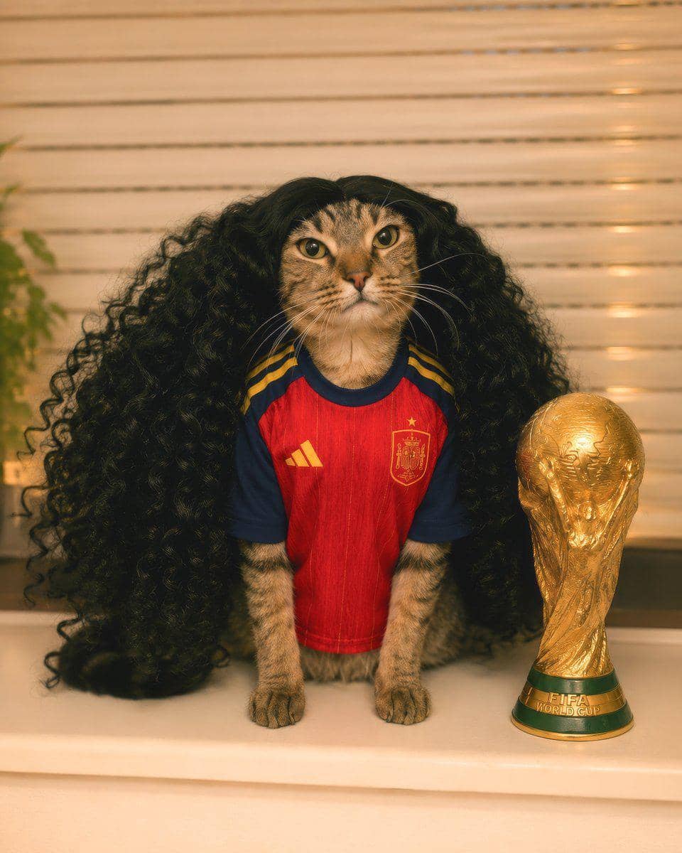 meme Cucurella menang Piala Dunia