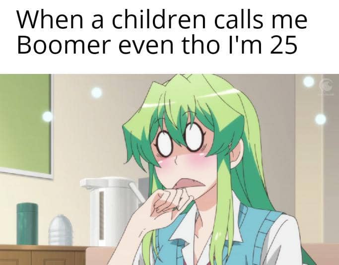 meme anime tentang merasa semakin tua