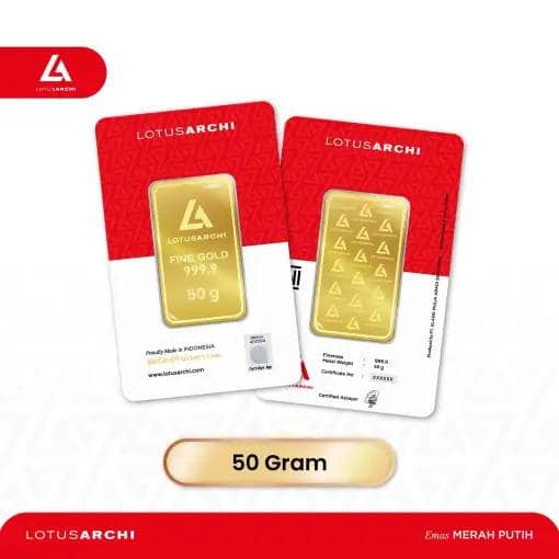 Emas Merah Putih Lotus Archi