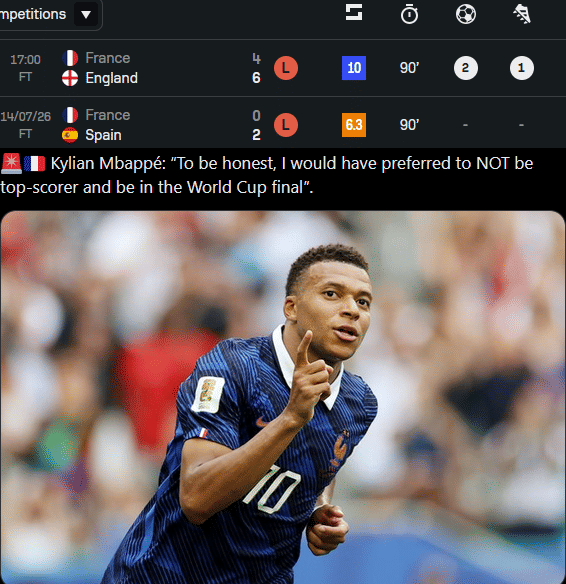 meme Mbappé menang Golden Boot