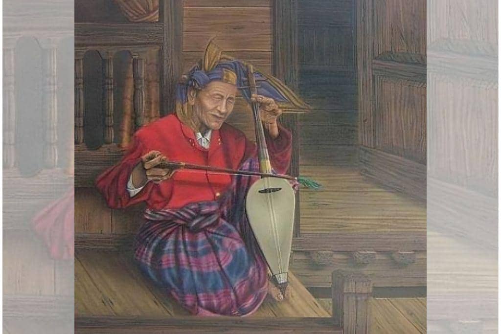 ilustrasi tradisi bertutur masyarakat Makassar, yaitu sinrilik