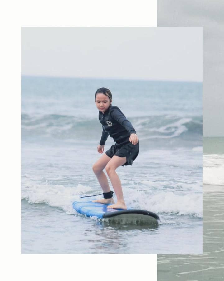 Gempita belajar surving ditemani Gading Marten