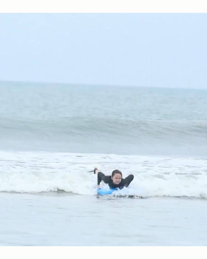 Gempita belajar surving ditemani Gading Marten