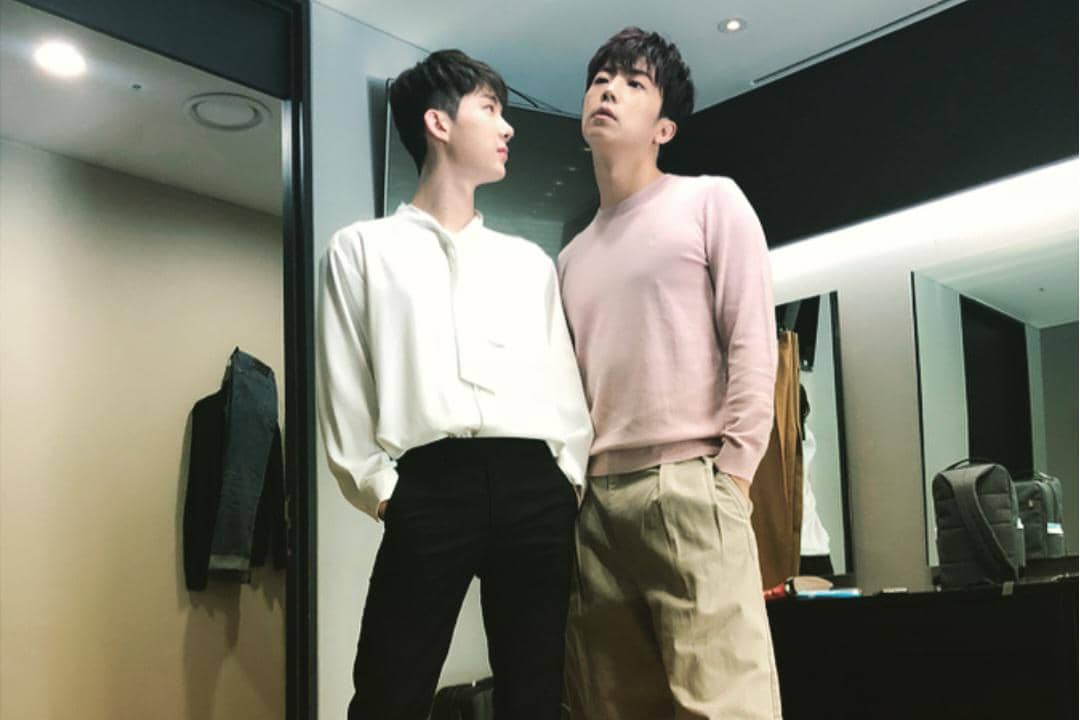 Jo Kwon 2AM dan Wooyoung 2PM