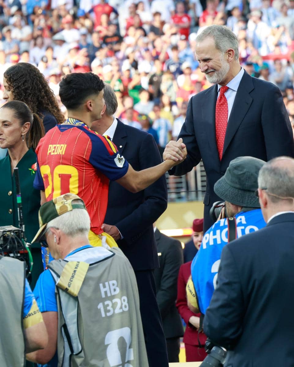potret keluarga Kerajaan Spanyol di Final Piala Dunia 2026