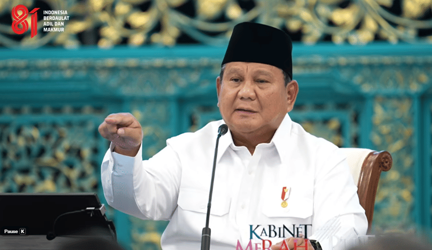 Prabowo Sidang Kabinet