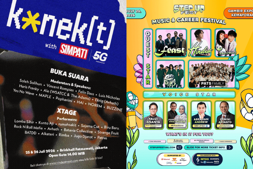 Daftar Acara Seru Weekend 25-26 Juli, Ada Festival Musik dari VINDES
