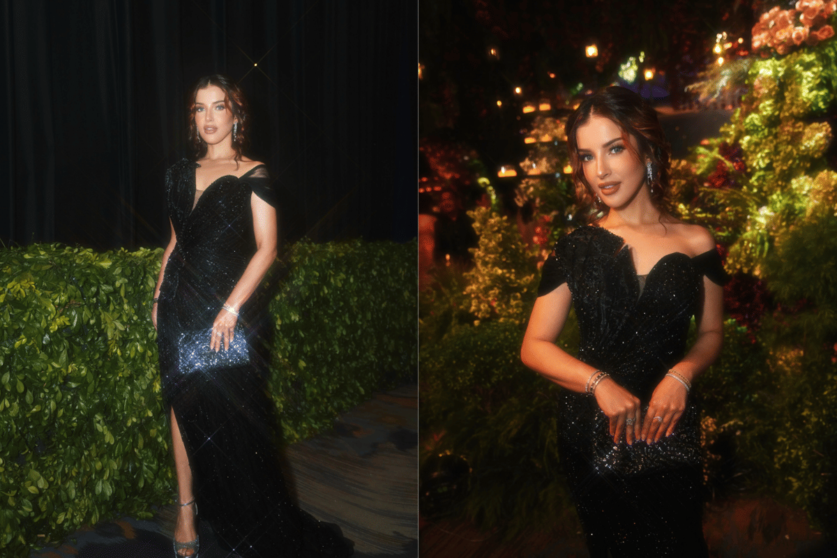 Gaya Mewah Tasya Farasya di Pesta Malam, Inspirasi Wedding Guest Look!
