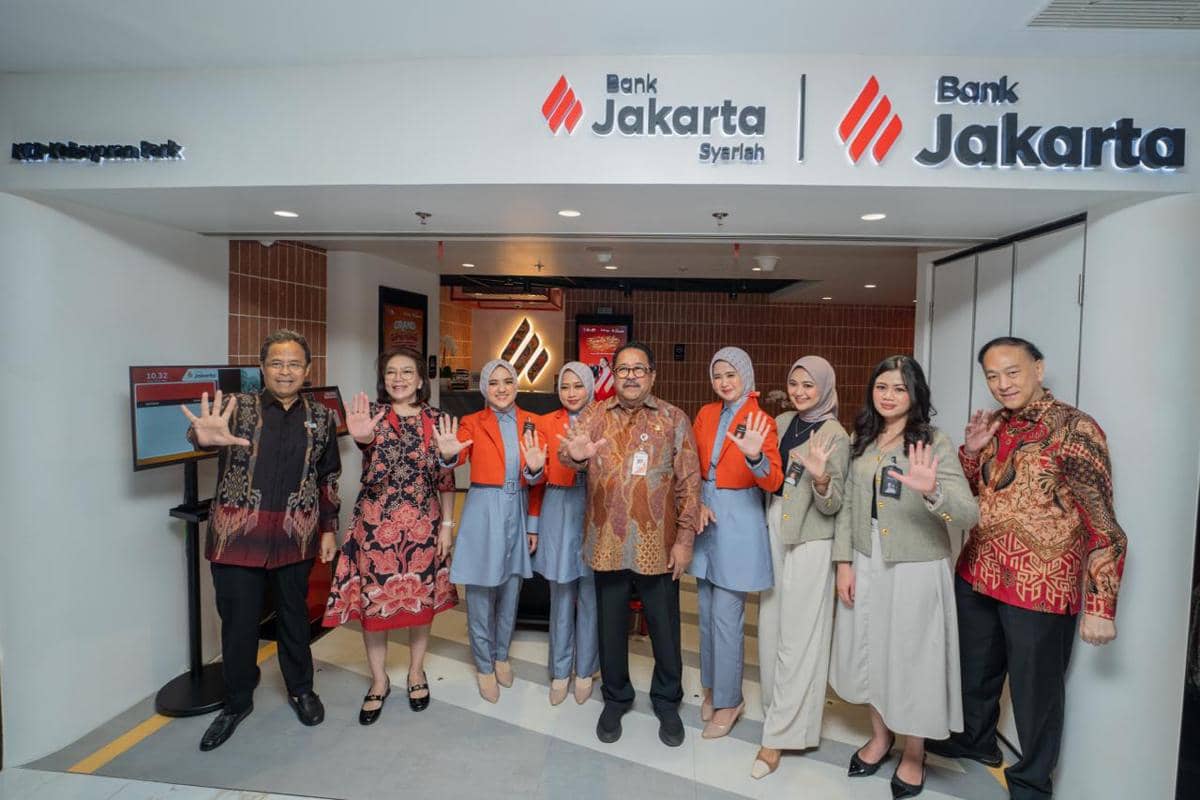 Bank Jakarta Resmikan New Look Branch, Usung Konsep Layanan Modern