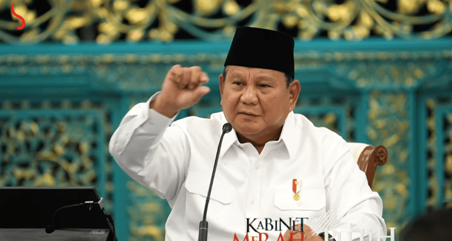 Prabowo Sidang Kabinet