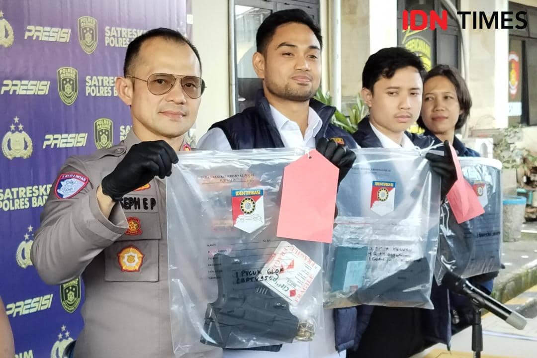 Tersangka Penembakan di Kuta Utara Punya Izin Kepemilikan Senjata Api