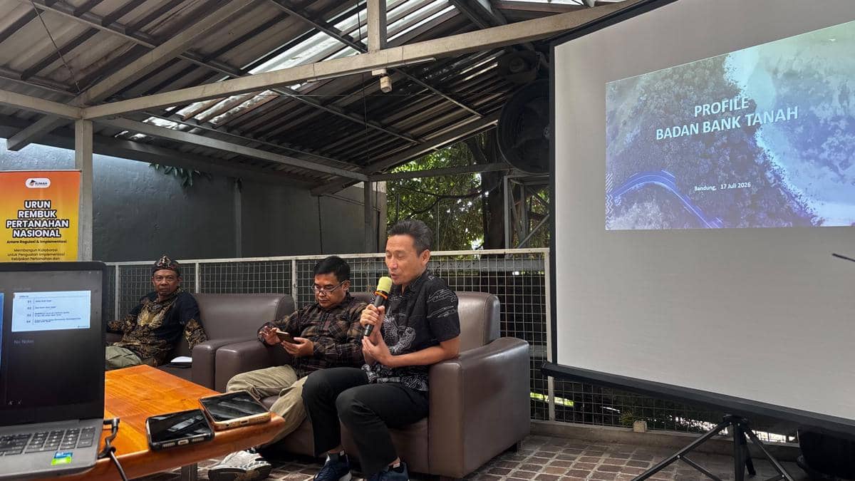 Kelompok Masyarakat Jabar Harap Bank Tanah Mampu Atasi Sengkarut Lahan