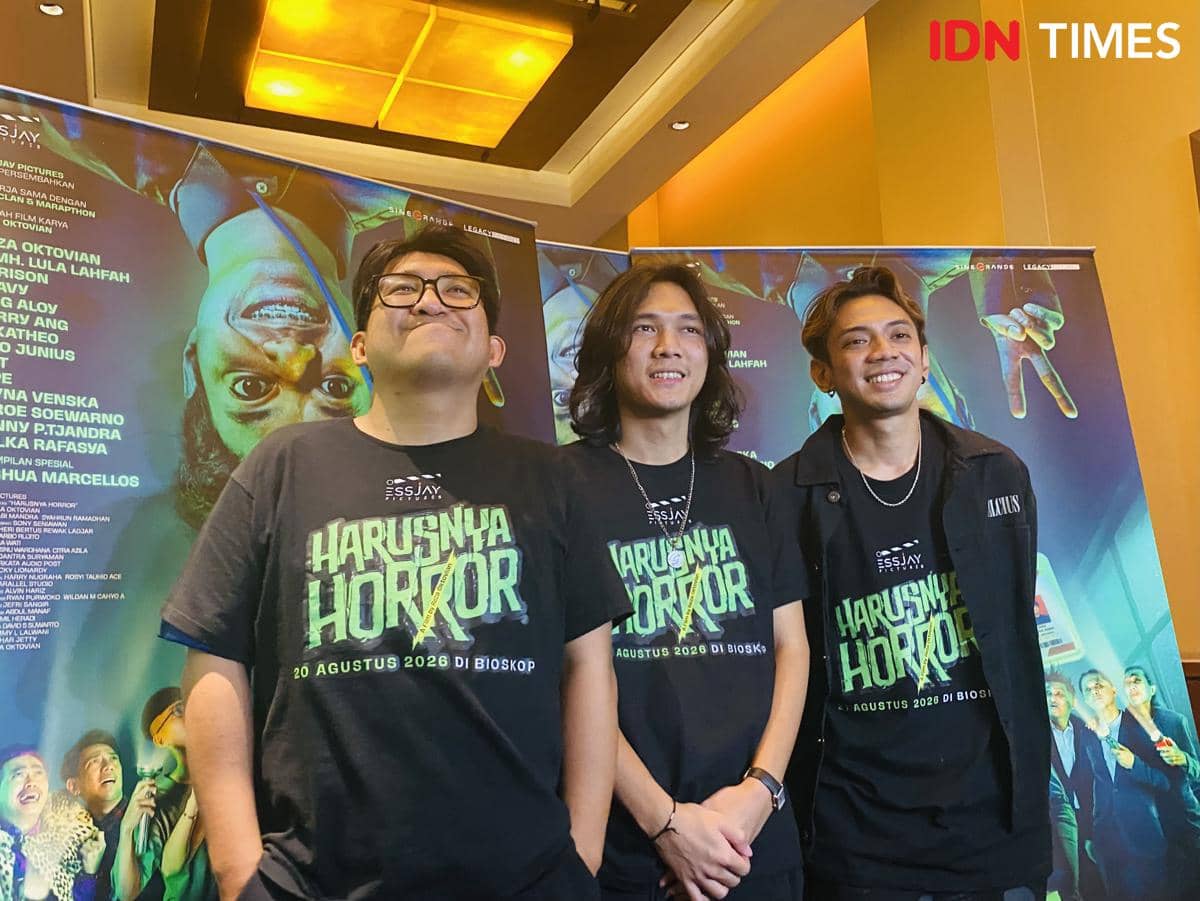 Poster Baru Harusnya Horror Ada Tepe, Reza Arap Guyon: Tekanan dari Tepeachu