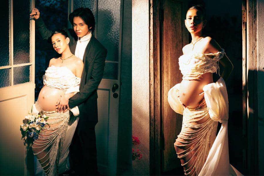 Look Shenina Cinnamon di Maternity Shoot Terbaru, Jewelry Capai 1M!