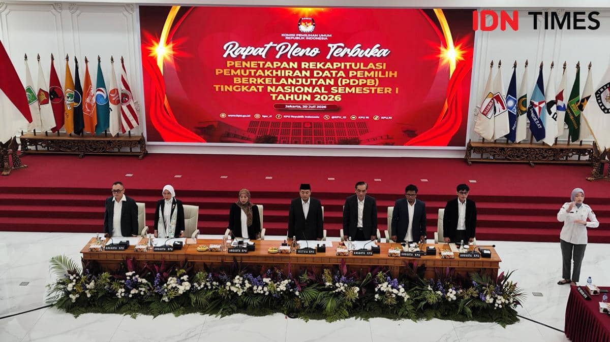 KPU Umumkan Data Sementara, Total Pemilih Indonesia Capai 214,3 Juta