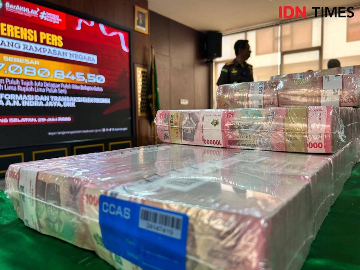 Kejari Tangsel Setor Rp14,2 Miliar ke Kas Negara dari Kasus Pinjol