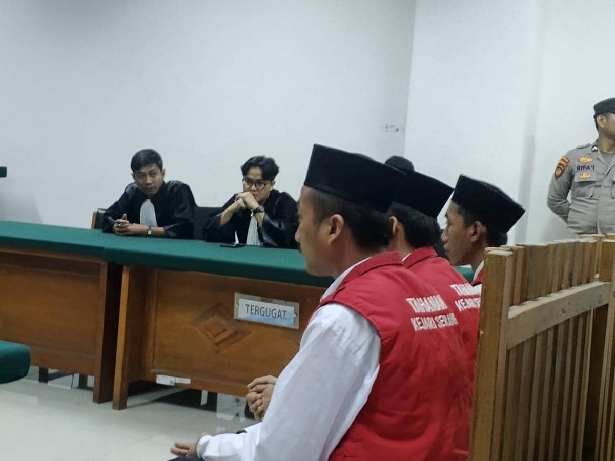 Kasus Pembakaran Pos Polisi Ciceri, 9 Terdakwa Divonis 4 hingga 8 Bulan