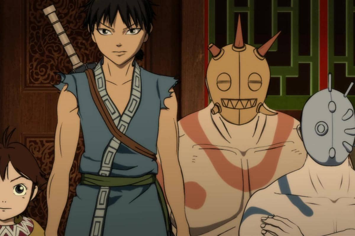 adegan dalam anime Kingdom