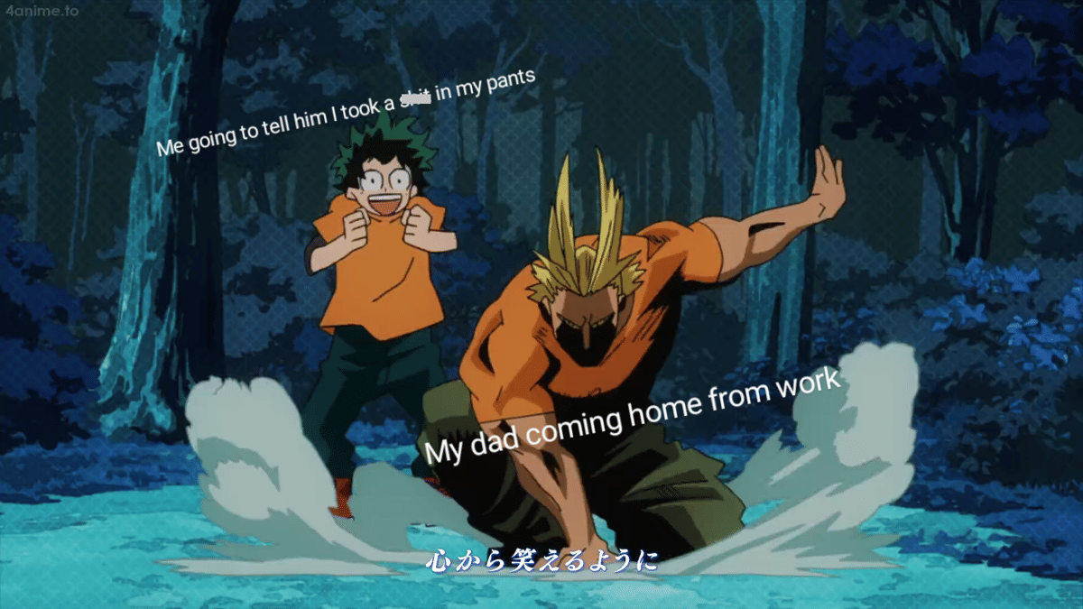 meme anime tentang anak muda